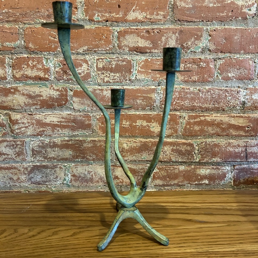 MCM Biomorphic Candlestick Holder